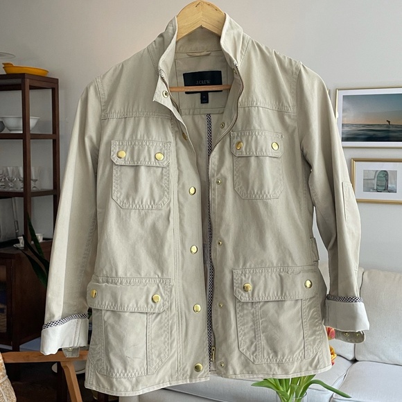 Downtown Field Jacket Canvas Beige Size - Picture 4 of 5